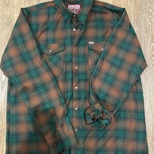 DIXXON Widowmaker flannel in 2XL tall.